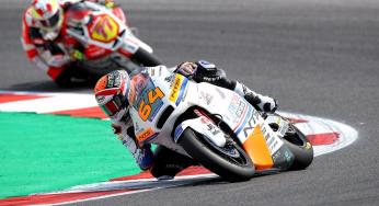 Geen WK punten, wel sterke race van Bo Bendsneyder in Misano