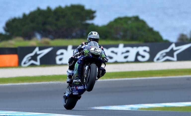 Viñales sluit eerste dag op Phillip Island als snelste af voor Dovizioso en Crutchlow