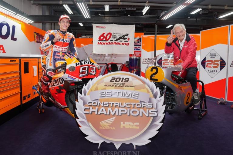 Marc Marquez bezorgt Honda 25e MotoGP constructeurs titel