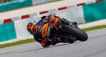 Binder verbreekt polerecord tijdens FP3 in Sepang, Bendsneyder 26e