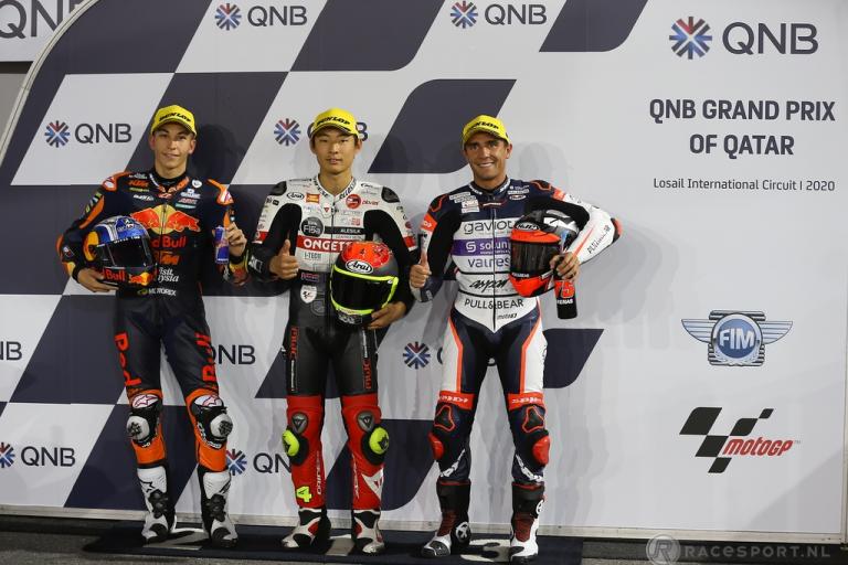 Eerste Moto3 pole van 2020 in Qatar voor Tatsuki Suzuki