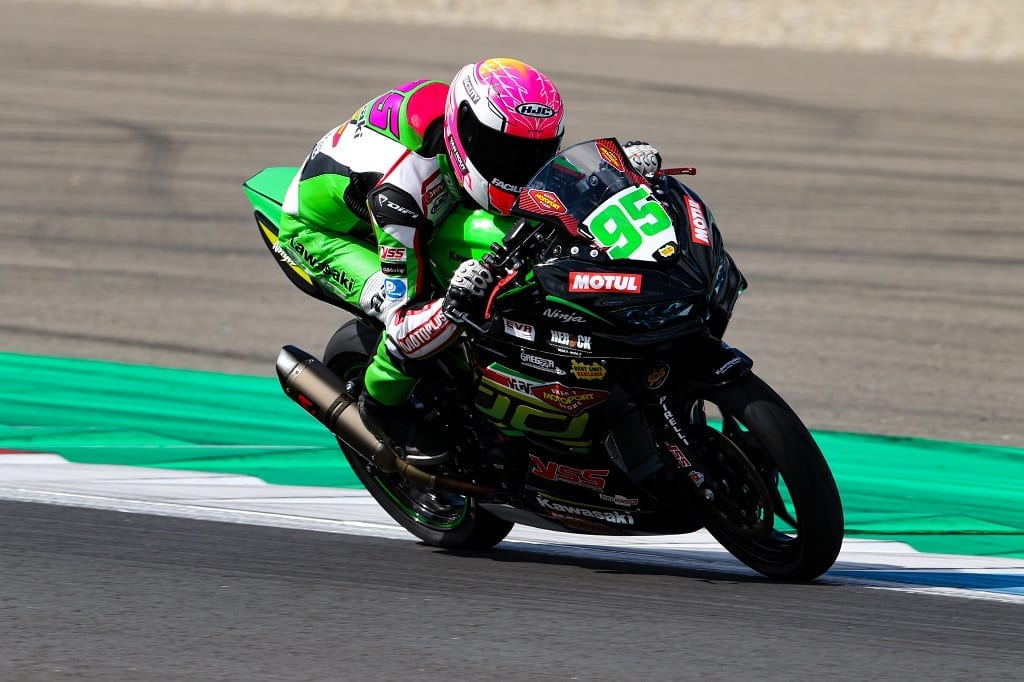 Scott Deroue komt op snelheid in Assen
