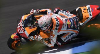 Suzuki, Lowes en Marc Marquez in Jerez het snelst tijdens de warm-up sessies
