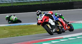 Tweede plaats voor Danny van der Sluis na een zware openingsrace in Assen