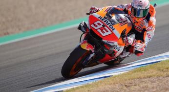 Marc Marquez het snelst na twee vrije trainingen in Jerez
