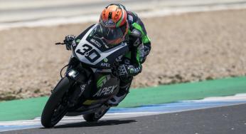 Collin Veijer heeft geluk niet aan zijn zijde tijdens ETC debuut in Estoril