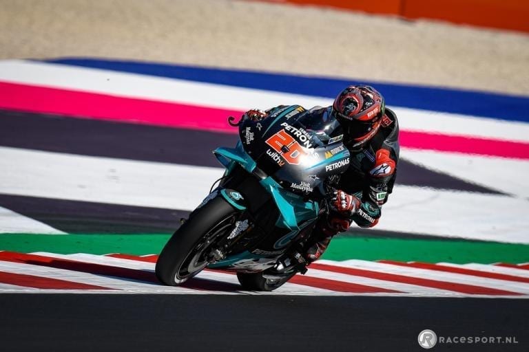Fabio Quartararo het snelst tijdens eerste dag op Misano World Circuit