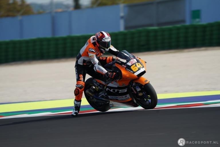 Geen punten voor Bendsneyder in chaotische Moto2-race in Misano