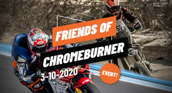 3 oktober gaat ChromeBurner samen met jou het seizoen groots afsluiten!