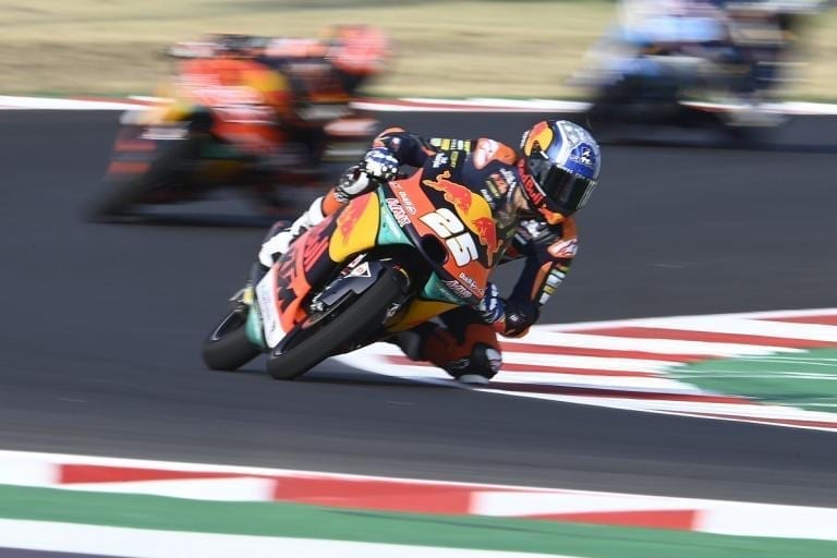 Fernández pakt Moto3 pole voor Grand Prix van Emilia Romagna