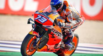 Fernández, Nagashima en Márquez het snelst in warm-up op Misano