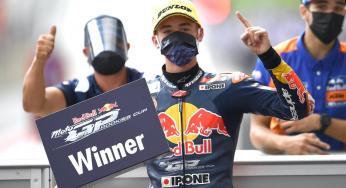 Pedro Acosta in 2021 met PrüstelGP in MotoGP wereldkampioenschap