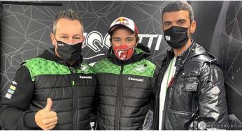 Kawasaki Puccetti in 2021 met Philipp Öttl en Can Öncü in WorldSSP