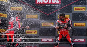 Laatste WorldSBK race van 2020 prooi voor Davies, Van der Mark 4e  