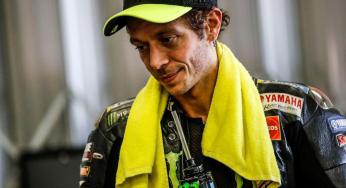 Valentino Rossi test positief op corona: ‘Ik ben boos en verdrietig’