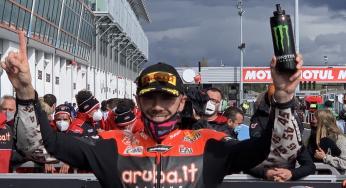 Scott Redding win Race2 in Magny Cours voor Loris Baz en Chaz Davies