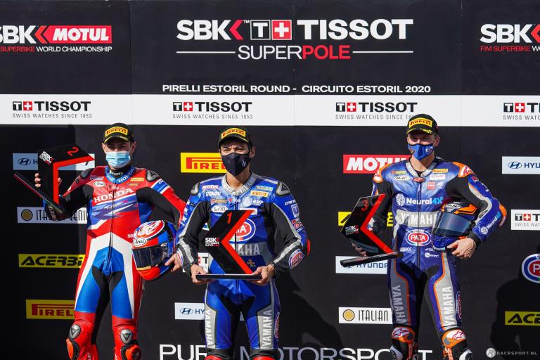 Razgatlioglu bovenaan in chaotische Superpole op Circuito do Estoril