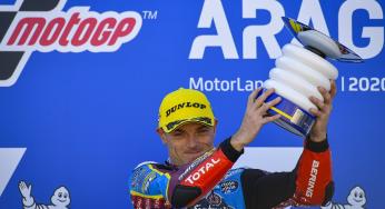 Lowes wint ook Moto2 race op Motorland Aragón, crashes voor Marini en Bezzecchi