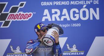 Alex Rins (P1): ‘Na dit zware seizoen is deze overwinning echt fantastisch’