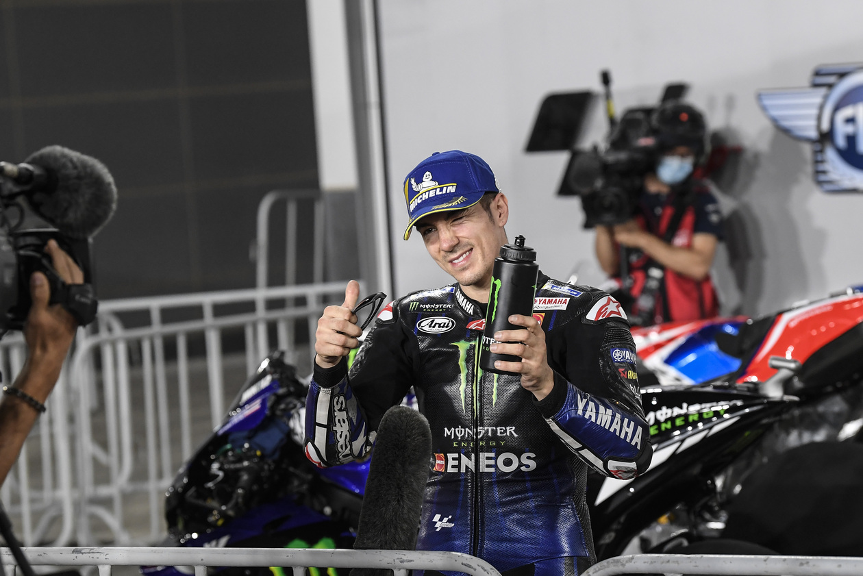 Maverick Viñales (P3): “Geen strategie voor morgen, hoog tempo is het belangrijkst”