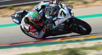 Chaz Davies het snelst tijdens eerste testdag in Aragon