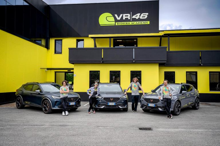 Cupra (Seat) wordt partner van Valentino Rossi’s VR46 Riders Academy