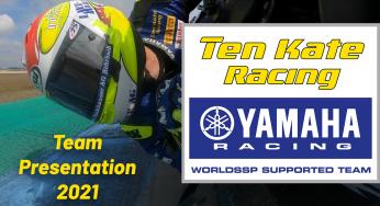 Online-teampresentatie van Ten Kate Racing Yamaha