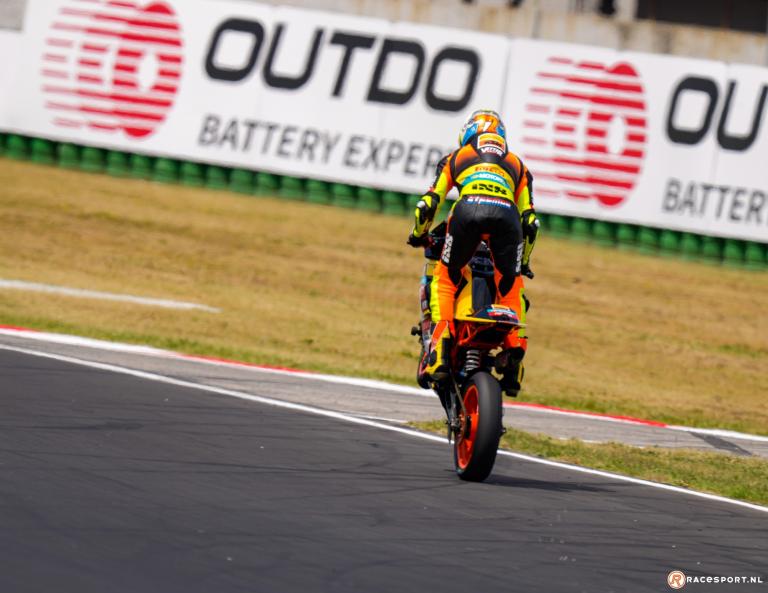 Victor Steeman het snelst op vrijdag in Misano