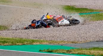 David Alonso wint, Collin Veijer crasht in race 1 op de Sachsenring
